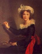 Elisabeth LouiseVigee Lebrun Self Portrait-y oil painting reproduction